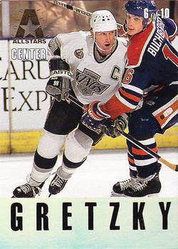 1993-94 Leaf - Gold Leaf All-Stars #6 Doug Gilmour / Wayne Gretzky Back