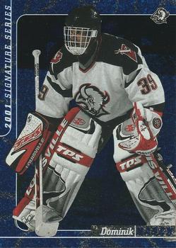 2000-01 Be a Player Signature Series - Sapphire #50 Dominik Hasek Front