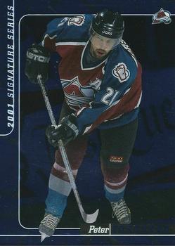 2000-01 Be a Player Signature Series - Sapphire #139 Peter Forsberg Front