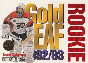 1993-94 Leaf - Gold Leaf Rookie #12 Tommy Soderstrom Front