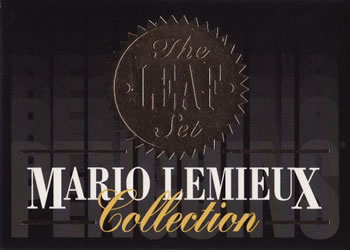 1993-94 Leaf - Mario Lemieux Collection #1 Title Card Front