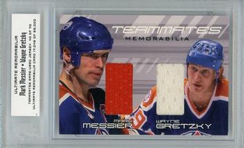 2000-01 Be a Player Ultimate Memorabilia - Teammates #TM-36 Mark Messier / Wayne Gretzky Front