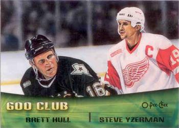2000-01 O-Pee-Chee - Combos #TC9 Brett Hull / Steve Yzerman Front