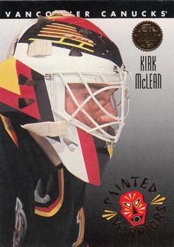 1993-94 Leaf - Painted Warriors #3 Kirk McLean Front