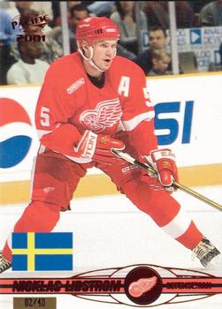2000-01 Pacific - Copper #436 Nicklas Lidstrom Front