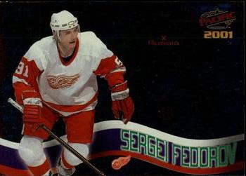 2000-01 Pacific - Euro-Stars #4 Sergei Fedorov Front