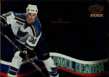 2000-01 Pacific - Euro-Stars #7 Pavol Demitra Front