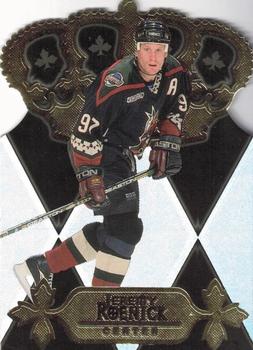 2000-01 Pacific - Gold Crown Die Cuts #27 Jeremy Roenick Front