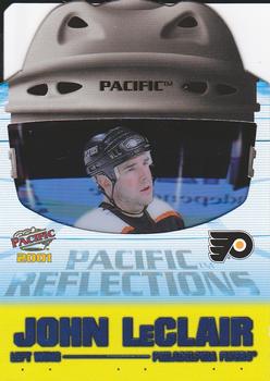 2000-01 Pacific - Reflections #15 John LeClair Front