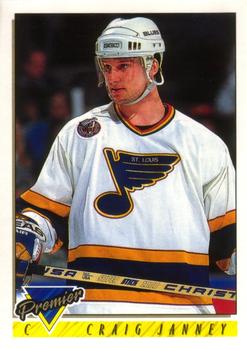 1993-94 O-Pee-Chee Premier #120 Craig Janney Front