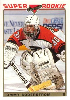 1993-94 O-Pee-Chee Premier #122 Tommy Soderstrom Front