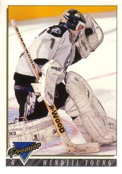 1993-94 O-Pee-Chee Premier #166 Wendell Young Front