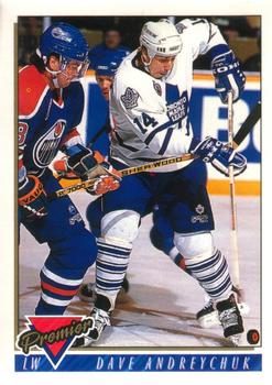 1993-94 O-Pee-Chee Premier #235 Dave Andreychuk Front