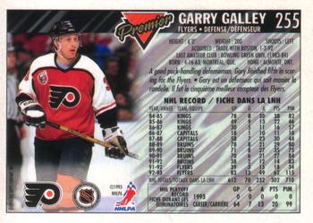 1993-94 O-Pee-Chee Premier #255 Garry Galley Back