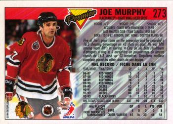 1993-94 O-Pee-Chee Premier #273 Joe Murphy Back
