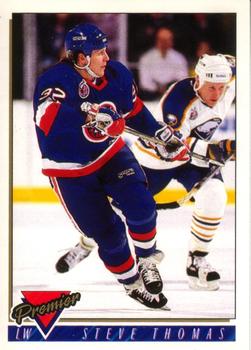 1993-94 O-Pee-Chee Premier #300 Steve Thomas Front