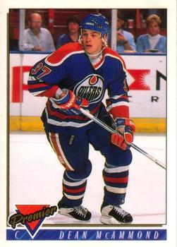 1993-94 O-Pee-Chee Premier #366 Dean McAmmond Front