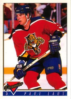1993-94 O-Pee-Chee Premier #402 Paul Laus Front