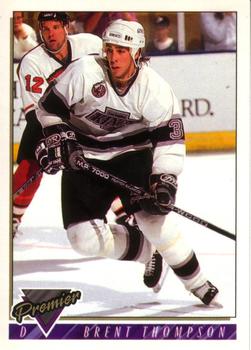 1993-94 O-Pee-Chee Premier #406 Brent Thompson Front