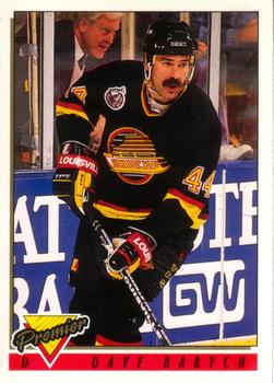 1993-94 O-Pee-Chee Premier #428 Dave Babych Front