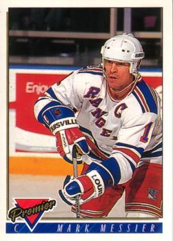 1993-94 O-Pee-Chee Premier #430 Mark Messier Front