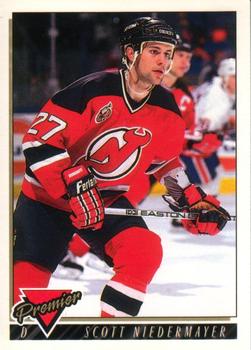 1993-94 O-Pee-Chee Premier #470 Scott Niedermayer Front