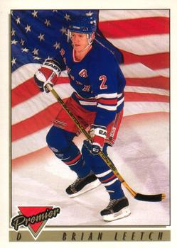 1993-94 O-Pee-Chee Premier #505 Brian Leetch Front