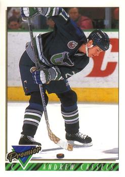 1993-94 O-Pee-Chee Premier #65 Andrew Cassels Front
