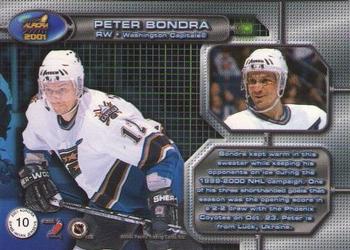 2000-01 Pacific Aurora - Game-Worn Jerseys #10 Peter Bondra Back