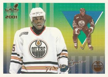 2000-01 Pacific Aurora - Pinstripes #55 Mike Grier Front