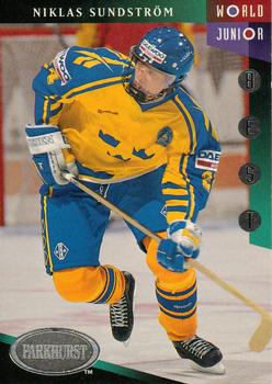 1993-94 Parkhurst #506 Niklas Sundstrom Front