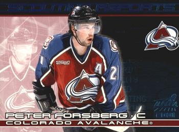 2000-01 Pacific Aurora - Scouting Reports #5 Peter Forsberg Front