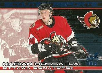 2000-01 Pacific Aurora - Scouting Reports #15 Marian Hossa Front