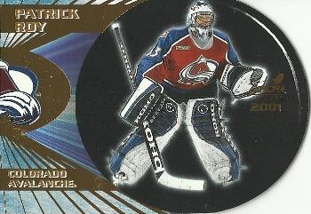 2000-01 Pacific Aurora - Styrotechs #3B Patrick Roy Front