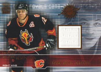 2000-01 Pacific Crown Royale - Game-Worn Jerseys Redemptions #2 Jarome Iginla Front