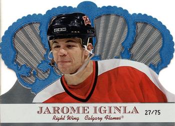 2000-01 Pacific Crown Royale - Ice Blue #18 Jarome Iginla Front