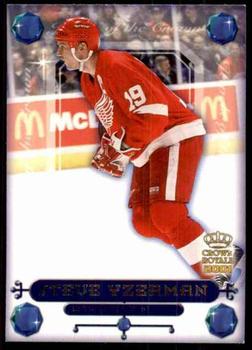 2000-01 Pacific Crown Royale - Jewels of the Crown #14 Steve Yzerman Front