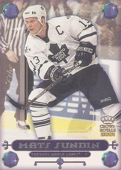 2000-01 Pacific Crown Royale - Jewels of the Crown #25 Mats Sundin Front