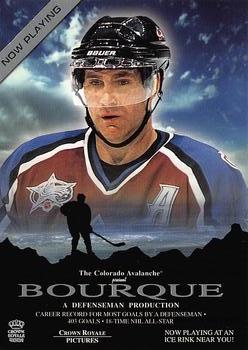 2000-01 Pacific Crown Royale - Now Playing #4 Ray Bourque Front
