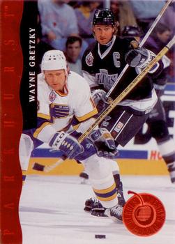 1993-94 Parkhurst - Cherry's Playoff Heroes #D1 Wayne Gretzky Front