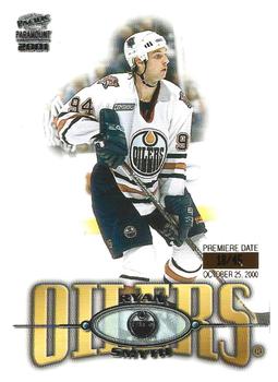 2000-01 Pacific Paramount - Premiere Date #100 Ryan Smyth Front