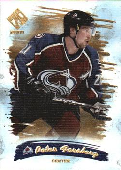 2000-01 Pacific Private Stock - Artist's Canvas #6 Peter Forsberg Front