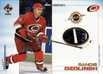 2000-01 Pacific Private Stock - Game Gear #14 Sandis Ozolinsh Front