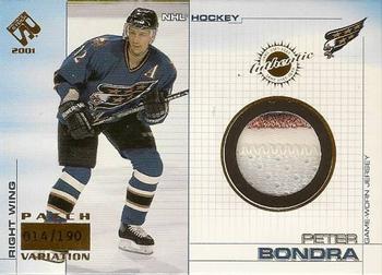 2000-01 Pacific Private Stock - Game Gear Patches #101 Peter Bondra Front