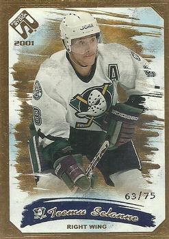2000-01 Pacific Private Stock - Gold #3 Teemu Selanne Front