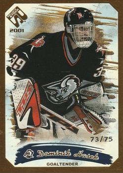 2000-01 Pacific Private Stock - Gold #12 Dominik Hasek Front