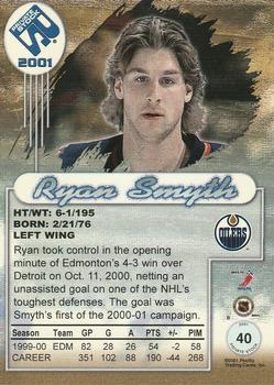 2000-01 Pacific Private Stock - Gold #40 Ryan Smyth Back