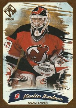 2000-01 Pacific Private Stock - Gold #57 Martin Brodeur Front
