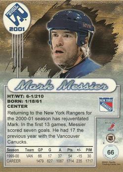 2000-01 Pacific Private Stock - Gold #66 Mark Messier Back