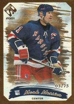 2000-01 Pacific Private Stock - Gold #66 Mark Messier Front